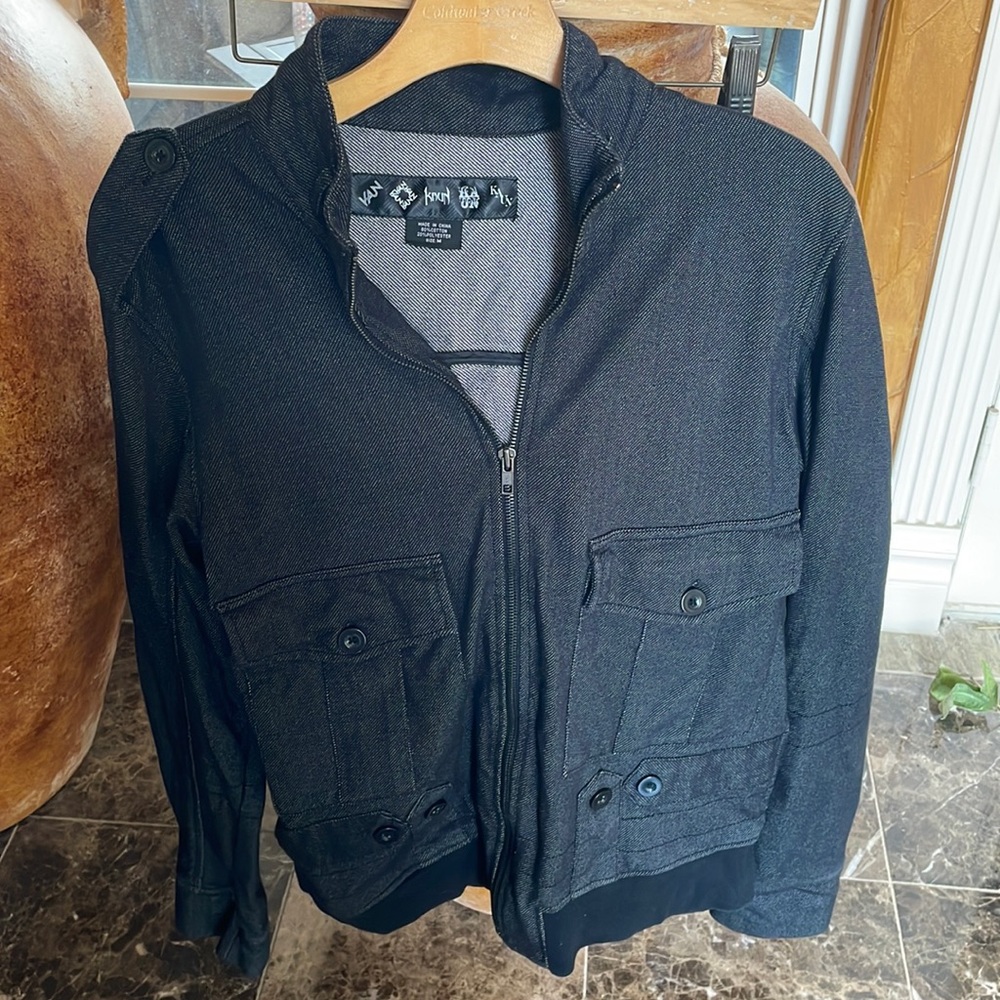 Kaun Men’s dark grey Utility jacket Size M